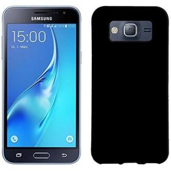 Schwarzes TPU-Gehäuse für Galaxy J1 2016 – glatt & robust