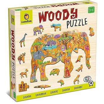LUDATTICA WOODY PUZZLE SABANA