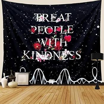 Harry's Kindness Starry Rose Drapery