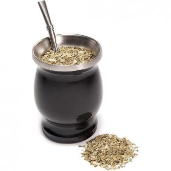 Doppelwandige Kürbis-Tasse für Tee