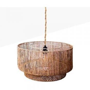 Barcelona Led Bali Jute-Hängelampe