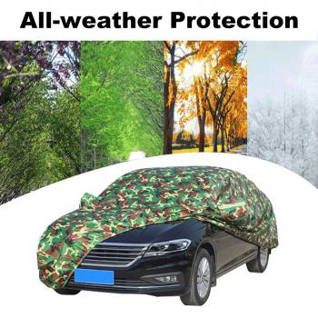 Reflective Strip Camouflage Car Cover