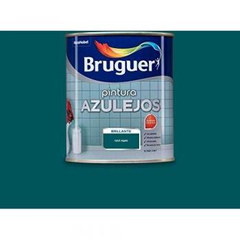 BRUGUER-Esmalte para Azulejos de Cocinas y Baños Azul Egeo 750 ml