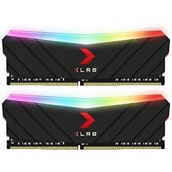 PNY Kit de Modules Mémoire RAM XLR8 Gaming Epic-X RGB DDR4 3200MHz 16GB