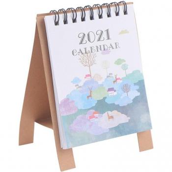Fresh Cartoon Flamingo Yearly Agenda