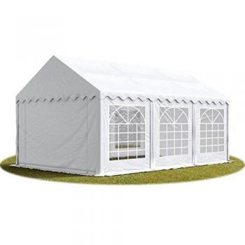 Tendone per feste 4x6 m PVC ignifugo bianco
