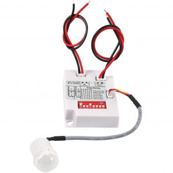 Induction PIR 12 V, 24 V – Relais LED Blanc