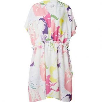 Makia Vestito Corto a Maniche Corte Kalla Marble M – Rosa Chiaro