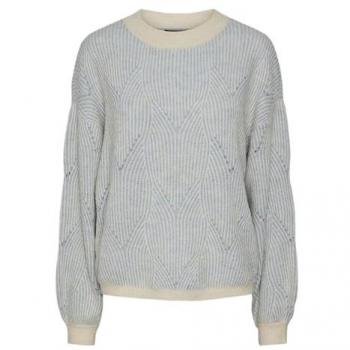 Felpa blu pastello Pieces Jenna
