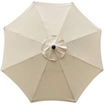 Copripareti Ombrellone 8 Stecche 3M Tessuto Impermeabile Beige