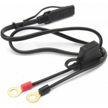 Black Connector Motorcycle Battery Charger Accessory