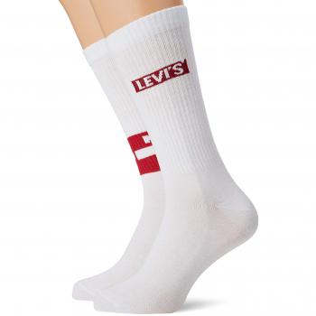 Levi's Calcetines Lazy Tab 2p, Color Blanco, Talla 39/42