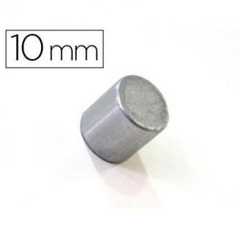 Imán potente Bi-office para pizarras magnéticas 10 mm plateados