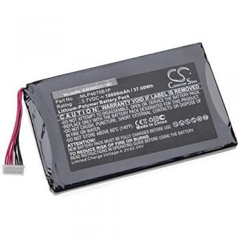 Batterie haute capacité vhbw pour Autel MLP4670B1P (3,7V, 10000mAh)