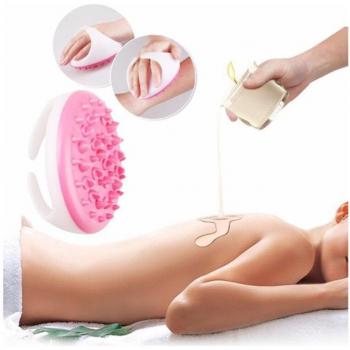 Haarwaschpinsel Silikon für Kopfhautmassage