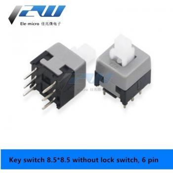 10 Pcs Self-Locking Touch Micro Switch Kit 8.5x8.5MM