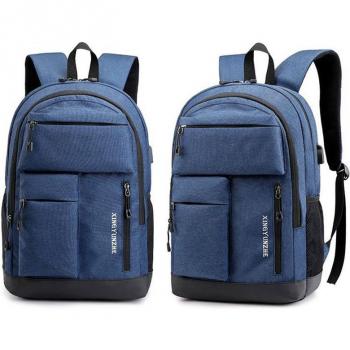 Mochila de Viaje con Bolsillos Múltiples