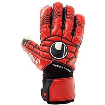 UHLSPORT Rot Bionik Supersoft Handgelenk-Handschuhe – Serie 11