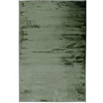 Copertura Flanella Verde Unica Sintetica Classica 60x90 Ultra Dolce