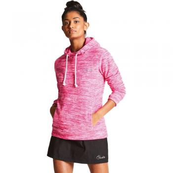 Dare 2b Mantilla Hooded Forro Polar, Mujer, Rosa cibernética, Talla 18