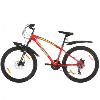 VelozMontaña Roja 21-Speed 26 42cm