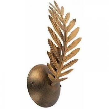 Aplique de pared dorado estilo vintage