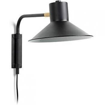 KAVE HOME Aria lampada da parete nera