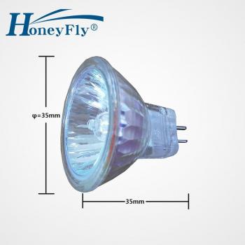 HoneyFly 5pcs GU4 Halogen Bulb 12V 10W/20W Warm White