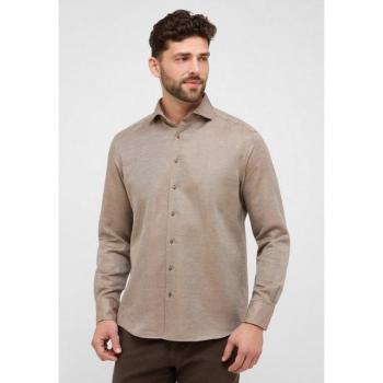 Eterna Mode GmbH KomfortFit Langärmling Taupe – Herren, Größe 44