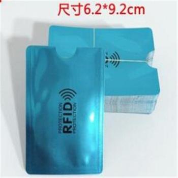Porte-cartes en aluminium, 5 pièces, protection anti RFID et blocage NFC