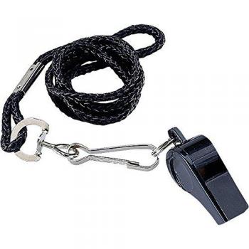 Pro Touch Schiripfeife mit Kordel, Schwarz, Einheitsgröße