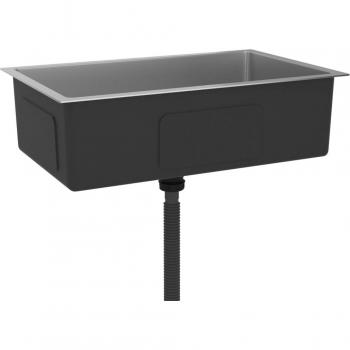 Station de lavage 70 × 44 cm, inox argenté, design maison