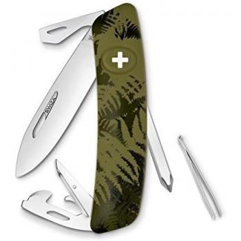 Swiza C04 Button Lock Knife – 3.75 Closed, 2.75 Mirror Steel