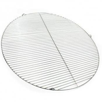 Grill inox circulaire 80 cm, facile à nettoyer, multicolore