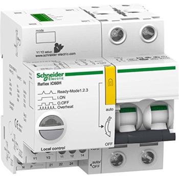 Disjoncteur 2P 16A courbe B avec interface Ti24 Acti 9