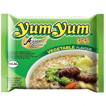 Yum Yum Instant-Nudeln Gemüse 60g, 45er Pack