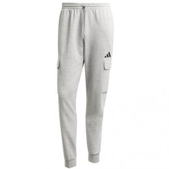 Adidas Essentials FeelCozy Fleece Cargo Jogger – Grey (Male, M)