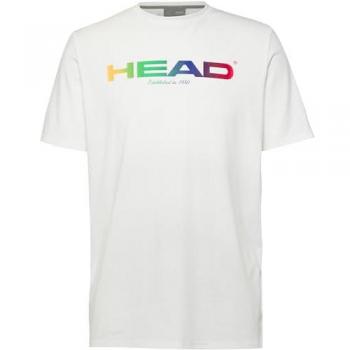 White Rainbow Design T-Shirt for Men