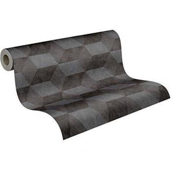 Metropolis 3‑Dimensionale Vliestapete – Hollywood Stil, Braun, 10,05 m × 0,53 m