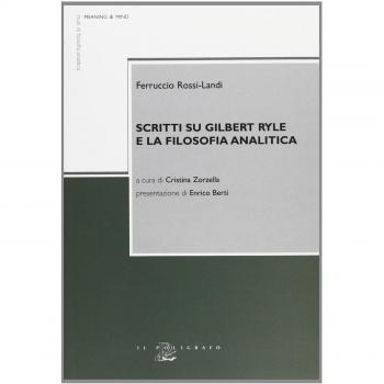 Scritti su Gilbert Ryle e la filosofia analitica