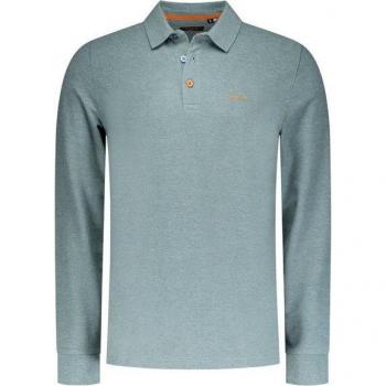 Neuseeland Auckland Herren Poloshirt langarm
