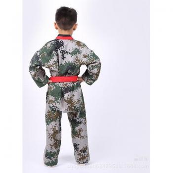 Reine Baumwolle Taekwondo Trainingsanzug für Erwachsene und Kinder WTF Uniform für Wettkämpfe