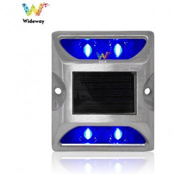 Super Bright Aluminium Alloy Solar Road Stud Blue