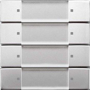 Busch-Jaeger Inox Control Element 6737‑866 Argento (Pulsante/Interruttore)