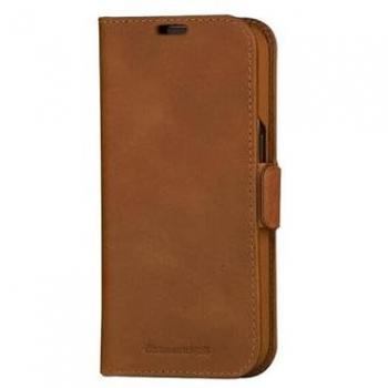 Étui Folio dbramante1928 pour iPhone 15 Pro Max en cuir Marron