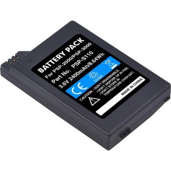Gurke 2400mAh PSP Akku für PSP2001/PSP2002