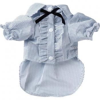 Striped Bow-Knot Dog Jacket