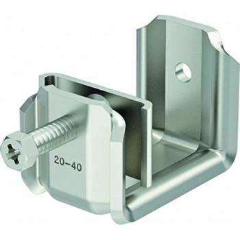 SSP 20‑40 M6 A4 Precision Fixing Clamp – 25‑Pack
