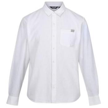 Camisa Hombre Montaña Azul Regatta Babbinswood Manga Larga S