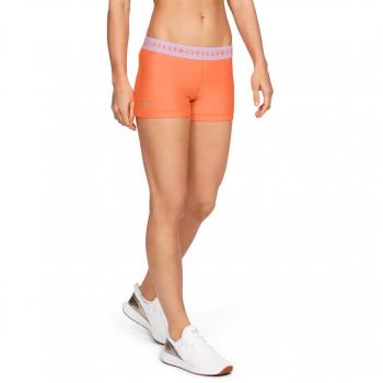 Short Femme Under Armour Heatgear Armoury Orange FR : S